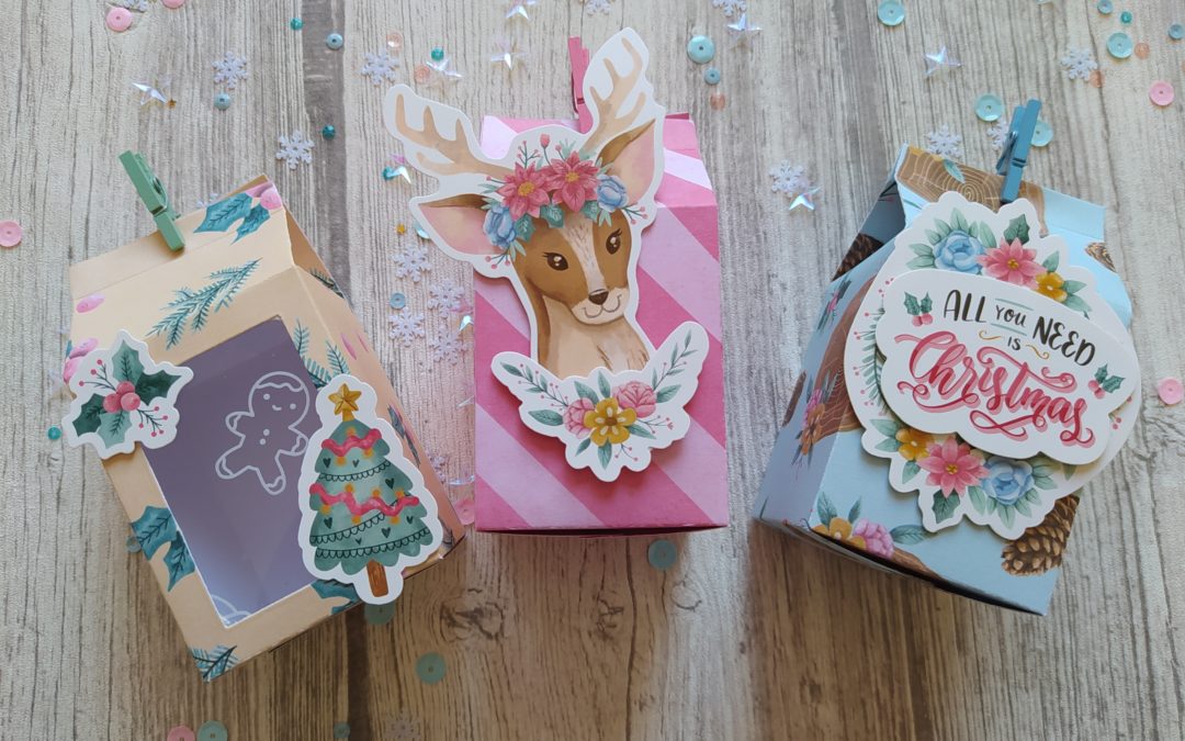 Culture Scrapbooking n°4 – Tuto « Milk Box de Noël »