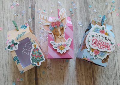 Culture Scrapbooking n°4 – Tuto « Milk Box de Noël »