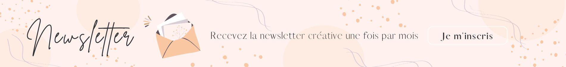 inscription newsletter
