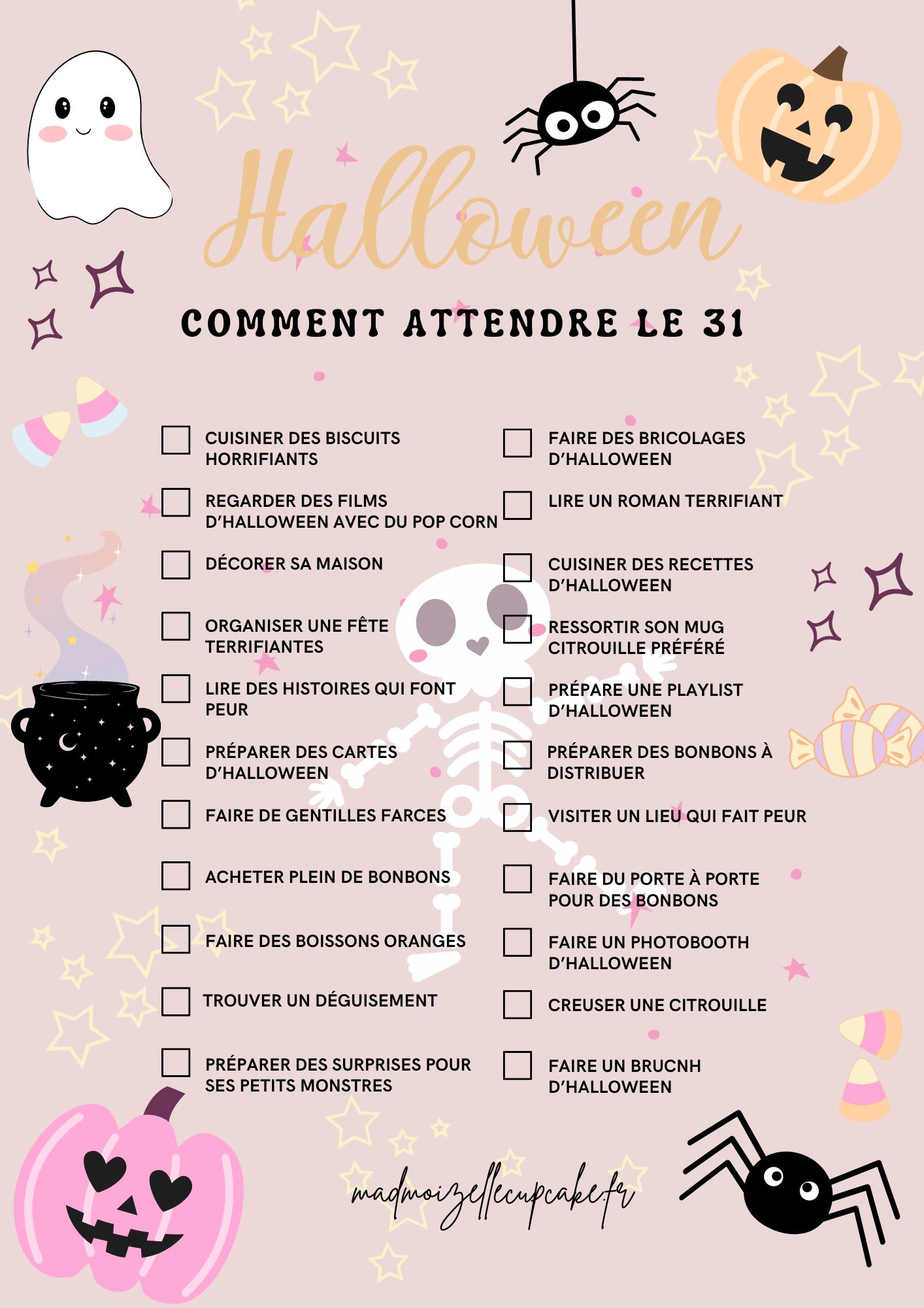Halloween Attendre le 31 ! (+freebie) Madmoizelle Cupcake
