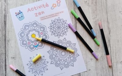 Mandalas à Colorier pour un moment Zen (freebie)