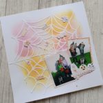 Page scrapbooking sur le thème d'Halloween
