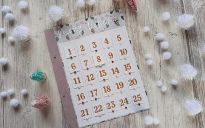 Page de Project Life façon Calendrier de l’Avent